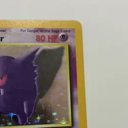 Pokemon TCG Gengar Fossil Holo Rare Unlimited 5/62 Wizards 1999 Stage 2 HP 80 - Image 4