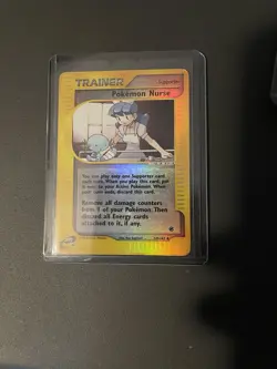 Pokemon Nurse - 145/165 - Expedition Base Set - Reverse Holo. 2002 E-Reader. LP. - Image 2