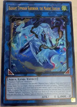 Yugioh! Radiant Typhoon Varuroon, the Marine Eidolon, BPRO-EN049, Ultra Rare - Image 1