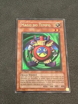 Yugioh Time Wizard MRD-065 PMT-P065 Ultra Rare PORTUGUESE 1st Ed - Image 1