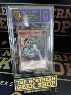 Yugioh Tenyi Spirit - Adhara OP12-EN009 Super Rare Graded 8.5 Not Psa - Image 1