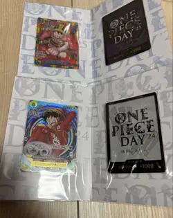 ONE PIECE DAY'24 & DAY '25 Limited Elbaph Premium Card promo-Luffy BANDAI Japan - Image 2