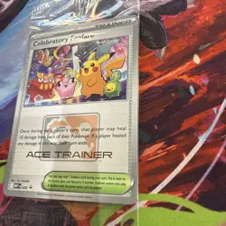 Pokemon TCG Ace Trainer Celebratory Fanfare 2025 Championship Promo sealed - Image 5