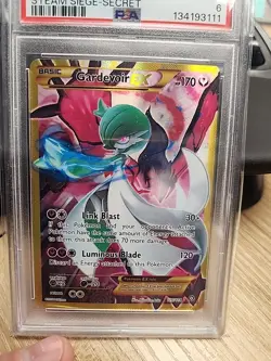PSA 6 Gardevoir EX #116 2016 XY Steam Siege Secret English Pokemon Card - Image 3