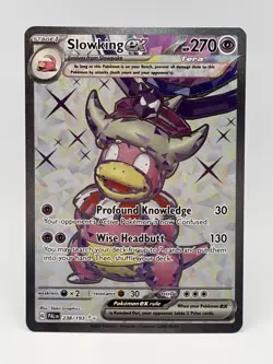 Slowking EX #238 Near Mint Pokemon Paldea Evolved Full Art Ultra Rare Card - Image 1