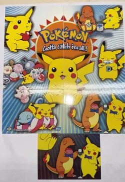 *Complete* Topps Pokemon Series 3 Puzzle Animation Edition Holo - Image 1