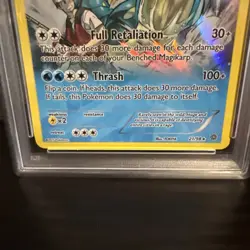 2015 Pokemon TCG XY Ancient Origins Holo Gyarados #21 PSA 7 - Image 3