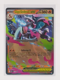 Pokemon MEP #029 Mega Charizard X EX Promo Holo - Image 1