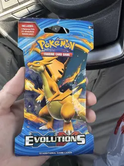 Pokemon XY EVOLUTIONS BOOSTER BLISTER / SLEEVED - NEW Factory Sealed - Image 1