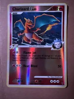 Pokemon REVERSE HOLO Charizard G Lv. 65 – Supreme Victors 20/147 – NM 2009 RARE! - Image 1