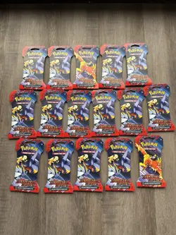 16 Pokemon Tcg Destined Rivals Sleeved Booster Packs Brand New Sealed X 16 - Image 4