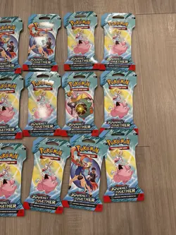 Lot of 18 Pokemon Journey Together Sleeved Booster Packs New Factory Sealed - Image 4