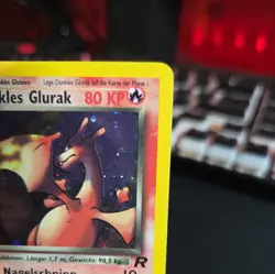 Pokemon GERMAN Dark Charizard (Dunkles Glurak) Team Rocket Holo 4/82 LP - Image 3
