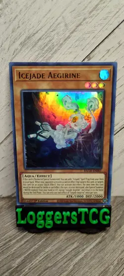 Yu-Gi-Oh! Icejade Aegirine / BACH EN007 1st Edition NM - Image 1
