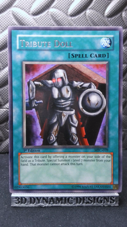| Yugioh Tribute Doll MFC-039 1st Edition Rare Magicians Force NM- 🔥 | - Image 1