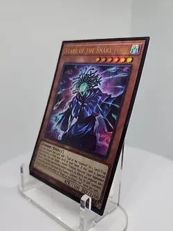 Yugioh Stare of the Snake Hair MZMU-EN003 Ultra Rare 1st Edition - Image 2