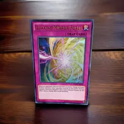 Quaking Mirror Force Yu-Gi-Oh! BOSH-EN076 Breakers of Shadow 1st Edition - Image 1