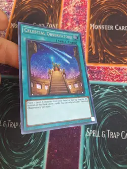 Yu-Gi-Oh! Celestial Observatory CYHO-EN064 Secret Rare Unlimited Near Mint - Image 2