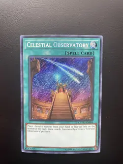 Yugioh Celestial Observatory CYHO-EN064 Secret Rare Unlimited Edition NM/LP - Image 1