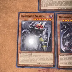 🔥 YUGIOH Darklord Ixchel Nasten Morningstar MAGO-EN106 105 107 Rare 1st Ed NM - Image 4