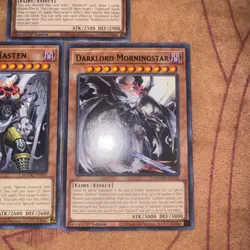 🔥 YUGIOH Darklord Ixchel Nasten Morningstar MAGO-EN106 105 107 Rare 1st Ed NM - Image 5