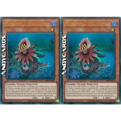 2x FIORITURA LUMINOSA • (Glow-Up Bloom) • Ultra R • GFP2 IT115 • 1Ed • YUGIOH! - Image 1