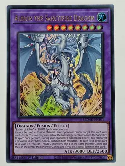 YuGiOh - MZMU-EN101 Albion the Sanctifire Dragon - Ultra Rare - Image 1