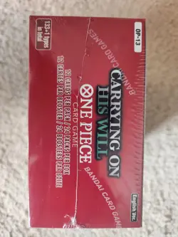 One Piece Carrying On His Will Booster Box Op-13 English New Sealed - Image 3