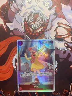 Uta Alt Art OP09-002 - Emperors in the New World - One Piece TCG (Japanese) - Image 1