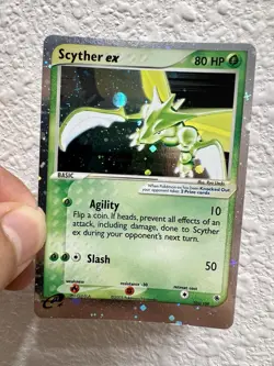 Pokemon Scyther EX TCG Holo Ultra Rare Card Ruby and Sapphire 102/109 MINT 💎 - Image 3