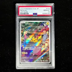 PSA 10 Pikachu 173/165 Pokemon SV2a 151 AR Japanese 2023 Card Graded Gem Mint - Image 3