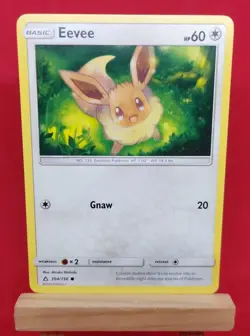 104/156 Eevee Sun & Moon Ultra Prism SM 2018 Pokemon TCG Card - Image 1