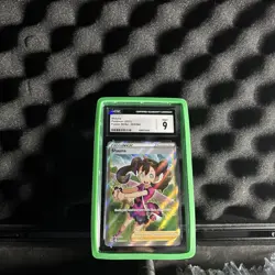Pokemon Fusion Strike Shauna Full Art Trainer Card 263/264 2021 CGC Mint 9 - Image 1