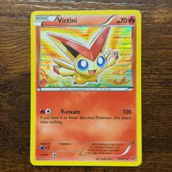 Victini 15/101 Holo Rare Noble Victories Pokemon Card - Image 1