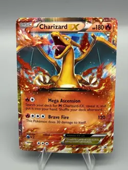 Charizard EX Holo Ultra Rare - Black Star Promo XY17 - Pokemon Card LP - Image 1
