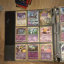 Pokemon TCG Binder Lot Mixed Cards Pikachu Mew Arcanine Holo Foil English - Image 5