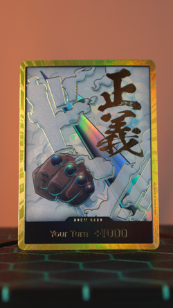 DON!! Card (Smoker) (Gold) Premium Booster -The Best- Vol. 2 Foil - Image 1