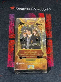 2025 COSMOS Kakawow Harry Potter Trading Cards Sealed Factory Box (10 Packs) - Image 1