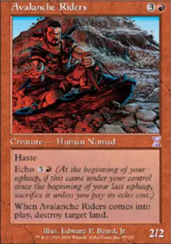 Avalanche Riders Light Play, English Magic the Gathering MTG Timeshifted - Image 1