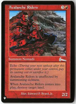 Avalanche Riders 74 Uncommon The List Reprints NM/LP MTG - Image 1