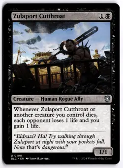 Zulaport Cutthroat NM BLC Commander: Bloomburrow MTG - Image 1