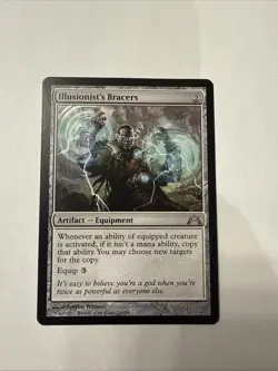 Illusionist's Bracers Gatecrash Regular, Near Mint, MTG, Free Shipping - Image 1