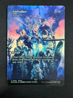 Endwalker Brainstorm (FOIL BORDERLESS) - Final Fantasy - Magic the Gathering - Image 1