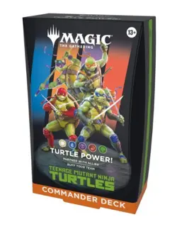 MTG Teenage Mutant Ninja Turtles Turtle Power Commander Deck PREORDER 6/3/26 - Image 1
