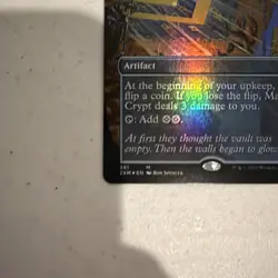 MTG Magic The Gathering Mana Crypt Borderless Foil Double Masters NM MINT! - Image 5