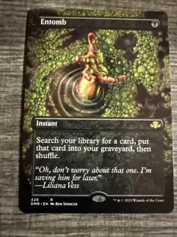 Entomb (Borderless) Dominaria Remastered Regular NM - Image 1