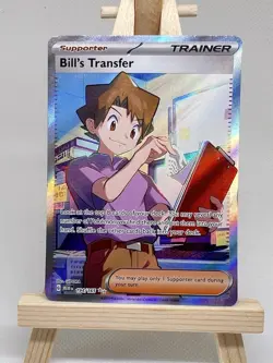 Pokemon TCG Bill's Transfer Scarlet & Violet-151 194/165 Holo Ultra Rare - Image 1