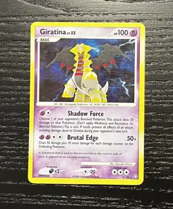 Giratina Holo 4/146 Rare Legends Awakened Holo Pokemon Card - Image 1