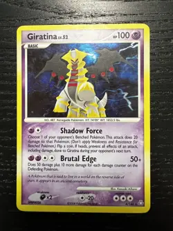 Giratina Holo 4/146 Rare Legends Awakened Holo Pokemon Card - Image 2