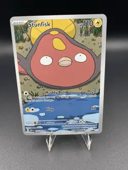 Stunfisk 118/086 - Pokemon White Flare Illustration Rare - - Image 1